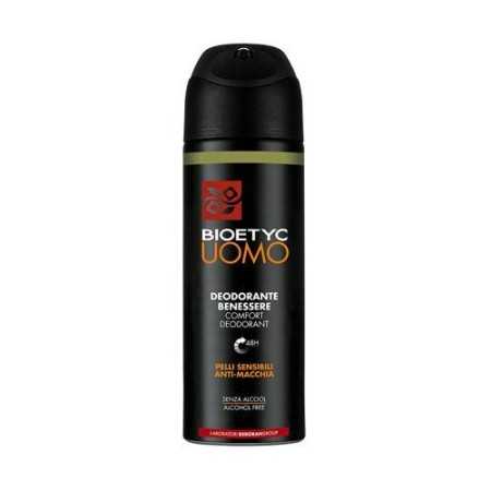 2 - BIOETYC UOMO DEODORANTE BENESSERE PELLI SENSIBILI ANTI-MACCHIA 200 ML