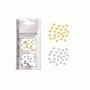 2 - ESTROSA BORCHIE METAL STUDS HEART 4 MM