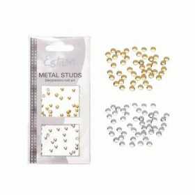 2 - ESTROSA BORCHIE METAL STUDS CIRCLE