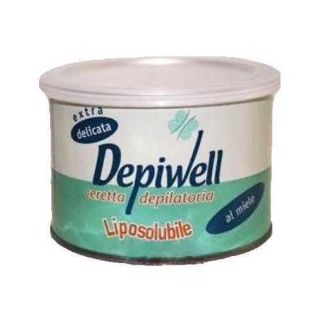 2 - DEPIWELL CERA VASO DEPILATORIA AL MIELE 400ML