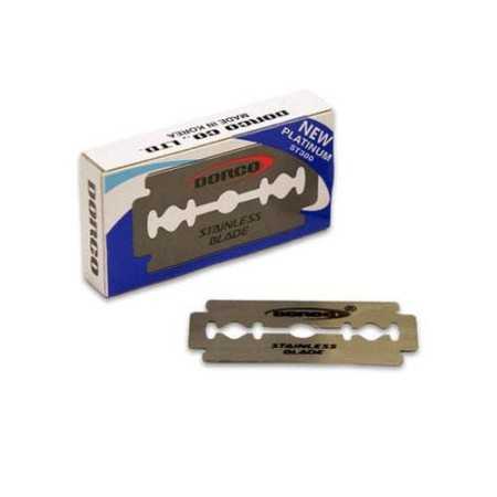 2 - DORCO LAME PLATINUM STAINLESS BLADE 100 PZ