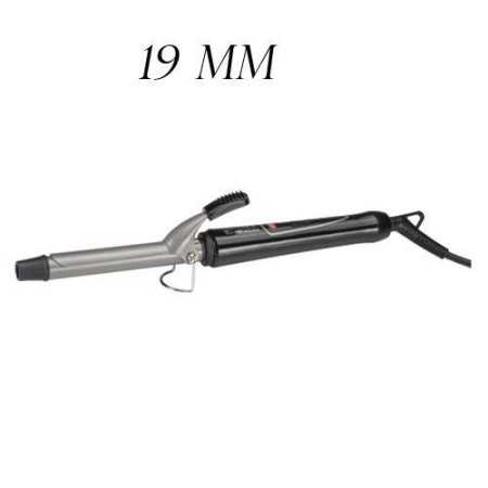2 - GIUBRA FERRO ARRICCIACAPELLI JET FIRE NANO SILVER TITANIUM 19 MM