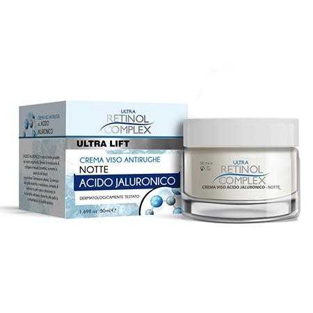 2 - RETINOL COMPLEX CREMA VISO ANTIRUGHE NOTTE ACIDO JALURONICO 50 ML