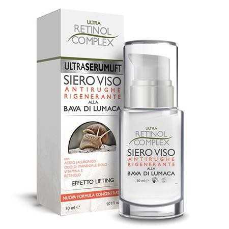 2 - RETINOL COMPLEX SIERO VISO ANTIRUGHE RIGENERANTE ALLA BAVA DI LUMACA 30 ML