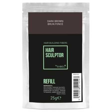 2 - HAIR SCULTOR REFILL DARK BROWN 25 GR