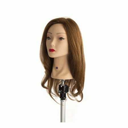 2 - LABOR PRO TESTA STUDIO LUNGHEZZA MEDIO / LUNGA 100% CAPELLI VERI 40 CM