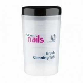 2 - SIBEL NAILS BRUSH CLEANING TUB PER LA PULIZIA DEI PENNELLI