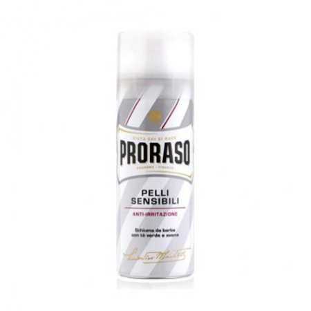 2 - PRORASO SCHIUMA DA BARBA PELLI SENSIBILI TE' VERDE & AVENA 300 ml
