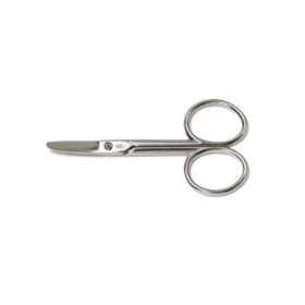2 - WALL FORBICE BABY NICHEL FORGIATO LAMA CURVA 2½” 7617