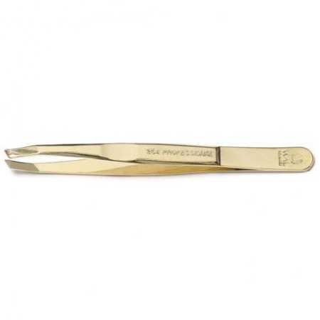 2 - WAL PINZETTA ORO OBBLIQUA STRETTA ERGONOMICA 7354
