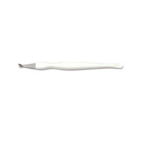 2 - WAL LEVA PELLICINE CON MANICO IN PLASTICA BIANCO 7718
