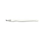 2 - WAL LEVA PELLICINE CON MANICO IN PLASTICA BIANCO 7718