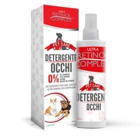 1 - RETINOL COMPLEX PET CARE DETERGENTE OCCHI PER CANI, GATTI ED ALTRI ANIMALI DA COMPAGNIA 100ML