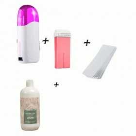 KIT SCALDACERA + RICARICA TITANIO + 50 STRISCE + OLIO DOPO CERA ALL'ARGAN IIIIIIIIIIIIIIIIIIIITeriam
