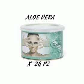 RO.IAL. CERA IN BARATTOLO LIPOSOLUBILE ALOE VERA 400 ML 24 PZ 1111111111111RO.IAL