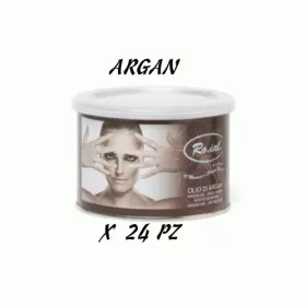 RO.IAL. CERA IN BARATTOLO LIPOSOLUBILE OLIO DI ARGAN 400 ML 24 PZ 1111111111111RO.IAL