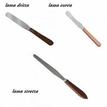 SET DI 3 SPATOLE STENDICERA IN ACCIAIO INOX 00000000000Teriam