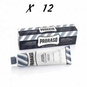 SET 12 TUBO PRORASO SAPONE DA BARBA PRE RASATURA PROTETTIVO E IDRATANTE 150 ML 0000000000Proraso