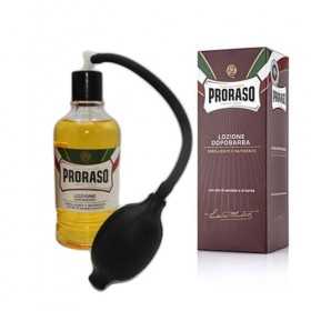 PRORASO LOZIONE DOPOBARBA EMOLLIENTE E NUTRIENTE CON SPRUZZINO 400 ML 1111111111111Proraso