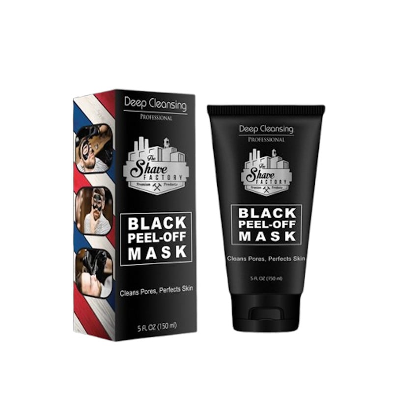 THE SHAVE FACTORY MASCHERA VISO BLACK PEEL- OFF MASK