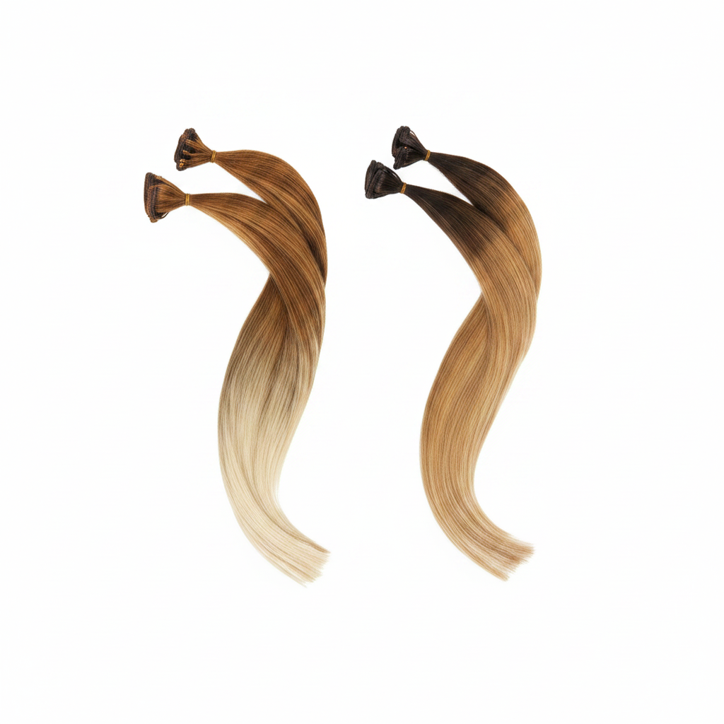 DI BIASE EXTENSION CAPELLI LISCI CIOCCHE CHERATINA OMBRE 0,8GR X 20PZ 50CM ART. 2002.SH