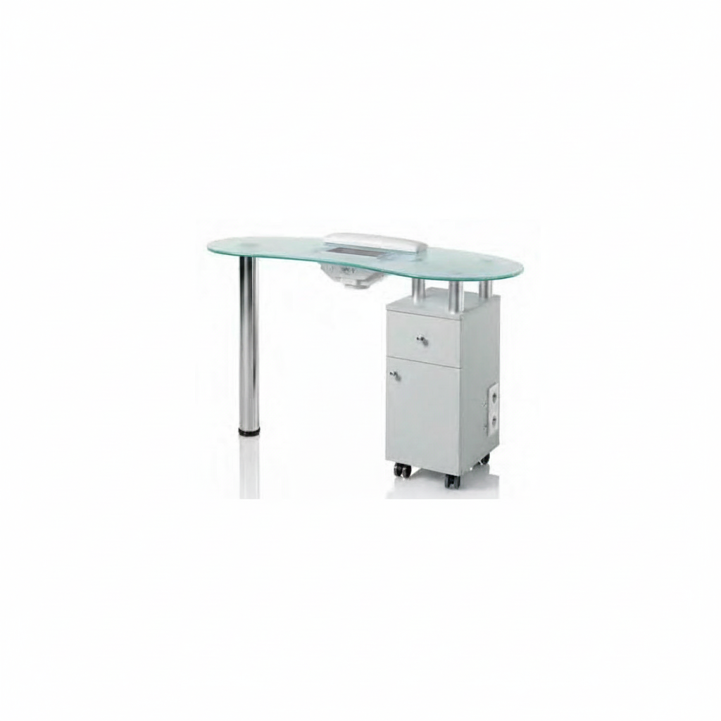 TAVOLO IN VETRO TEMPERATO CON ASPIRATORE LOGIKA 1 ART. 800.312