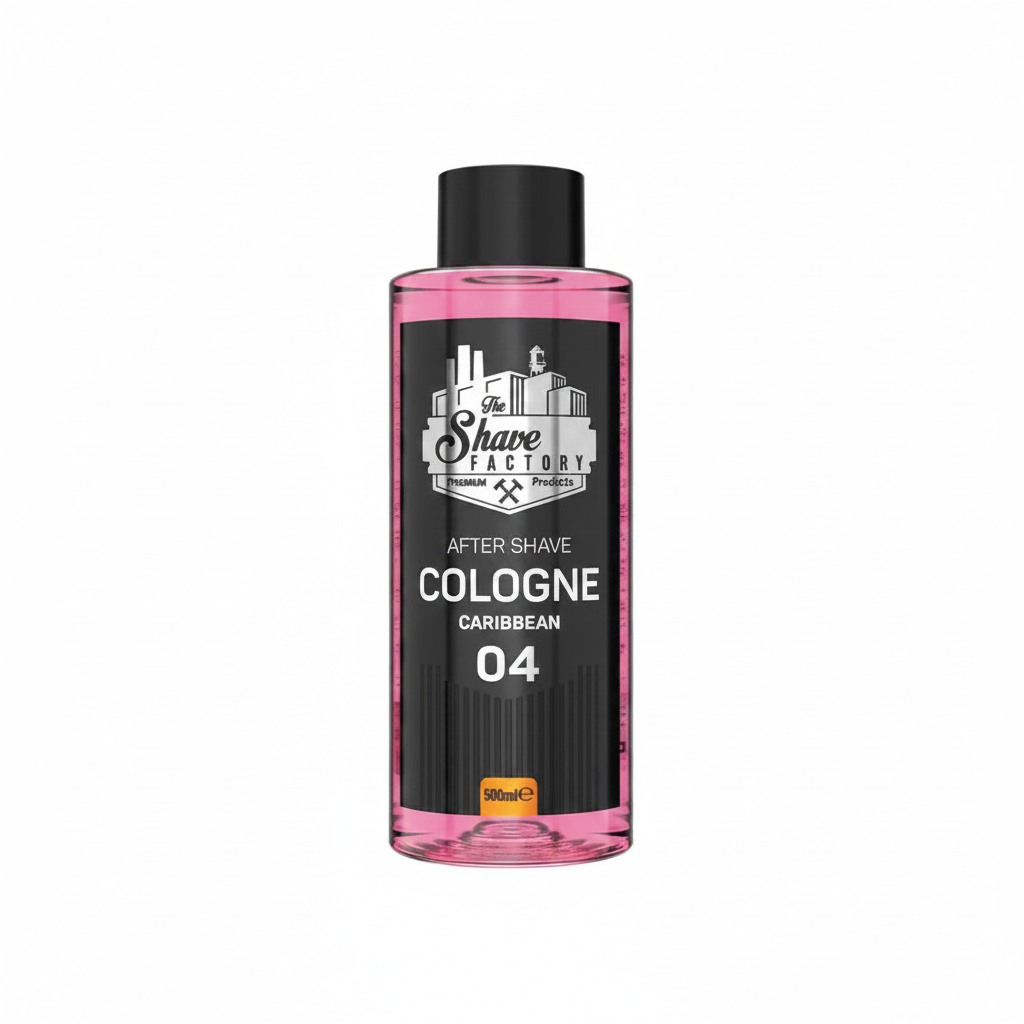 THE SHAVE FACTORY AFTER SHAVE COLOGNE CARIBBEAN 04 500ML
