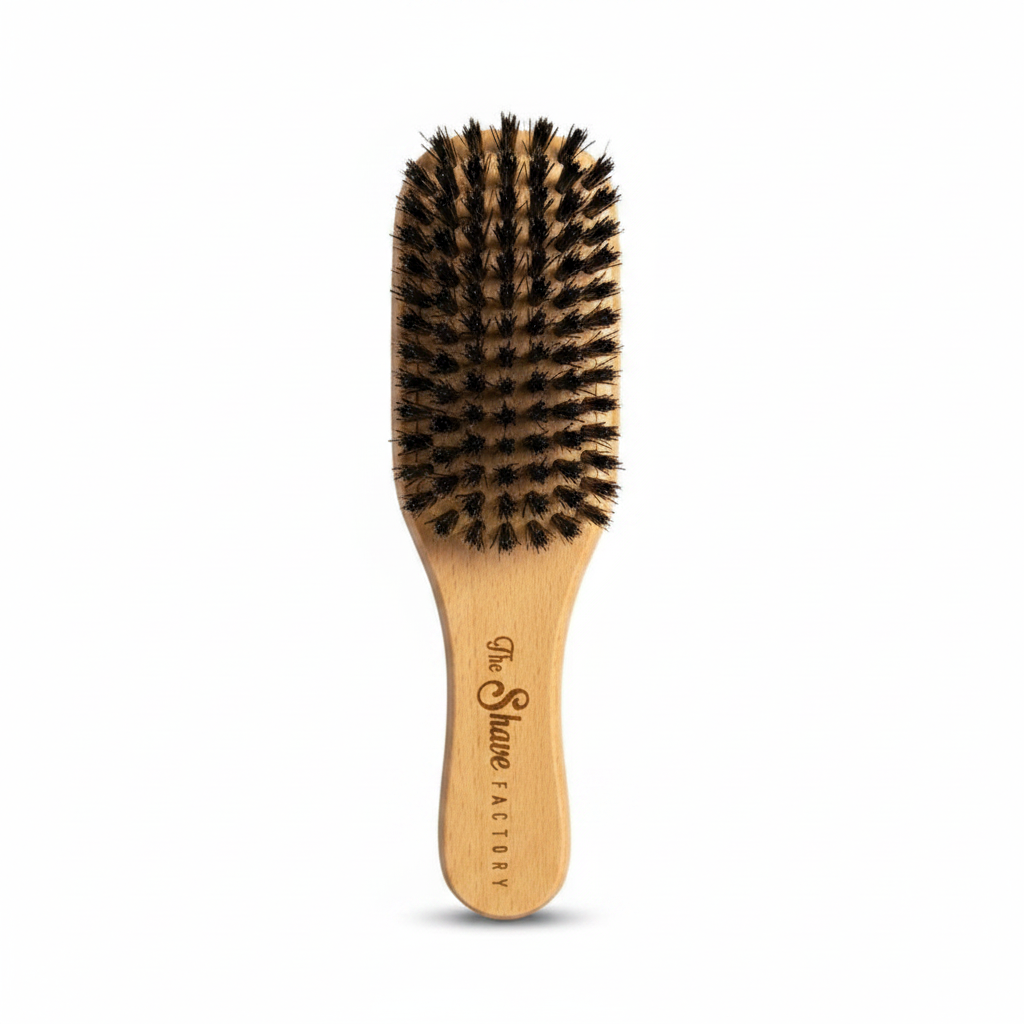 THE SHAVE FACTORY SPAZZOLA BARBA PREMIUM BEARD BRUSH