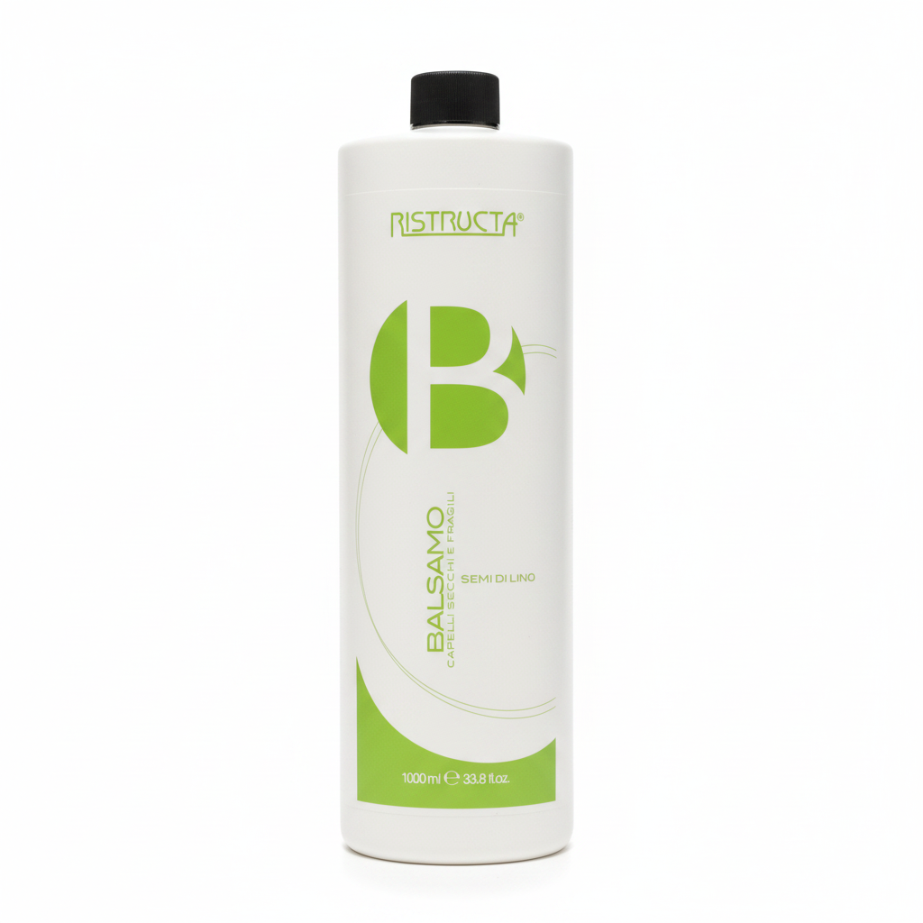 RISTRUCTA BALSAMO CAPELLI SECCHI E FRAGILI SEMI DI LINO 1000 ML
