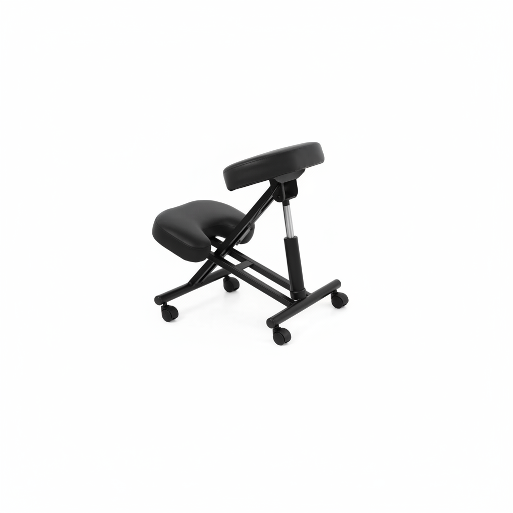 SGABELLO ERGONOMICO NERO ART.350.315