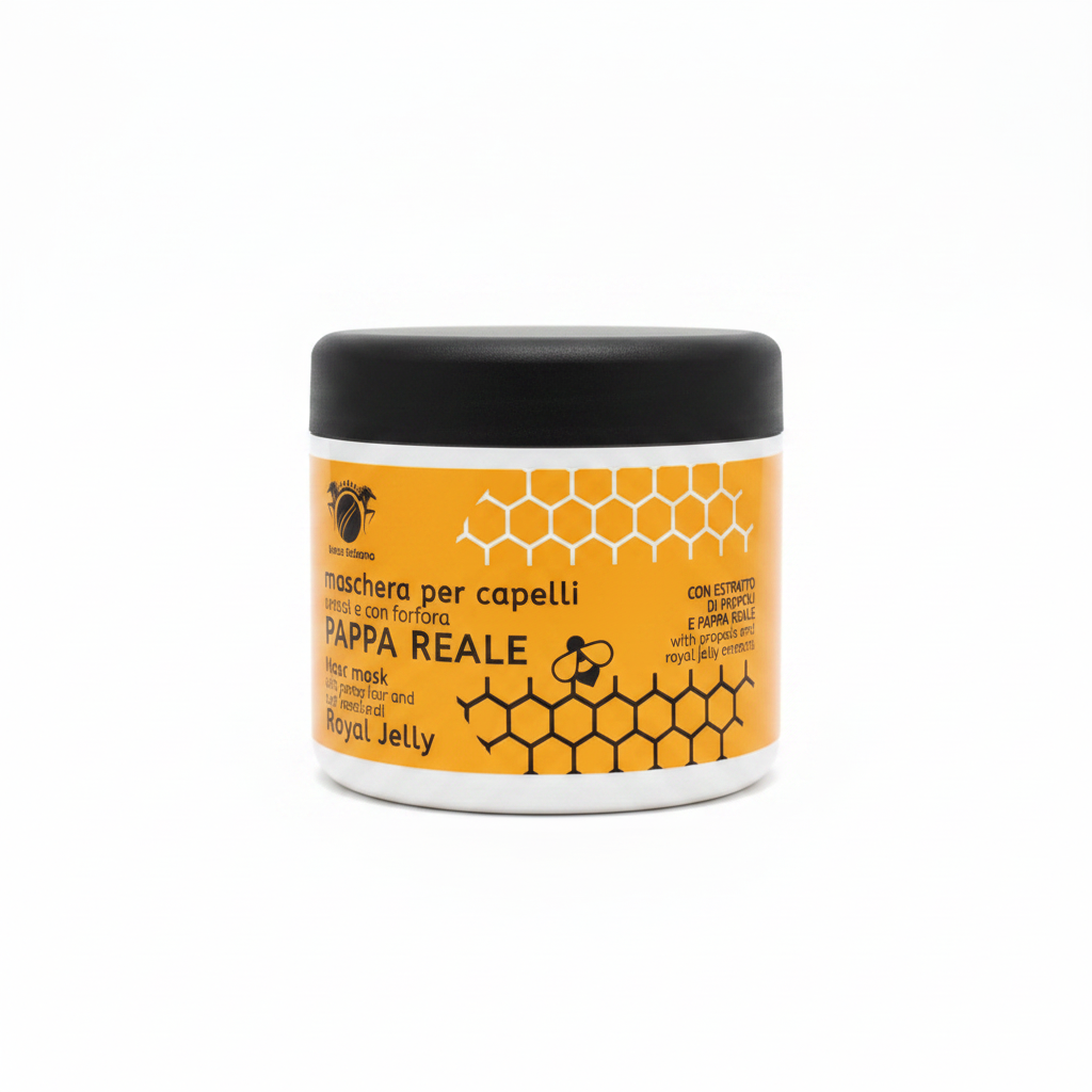 MASCHERA PER CAPELLI ALLA PAPPA REALE 500ML