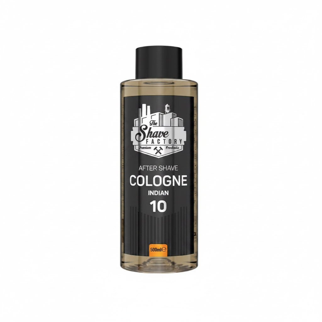 THE SHAVE FACTORY AFTER SHAVE COLOGNE INDIAN 10 500ML
