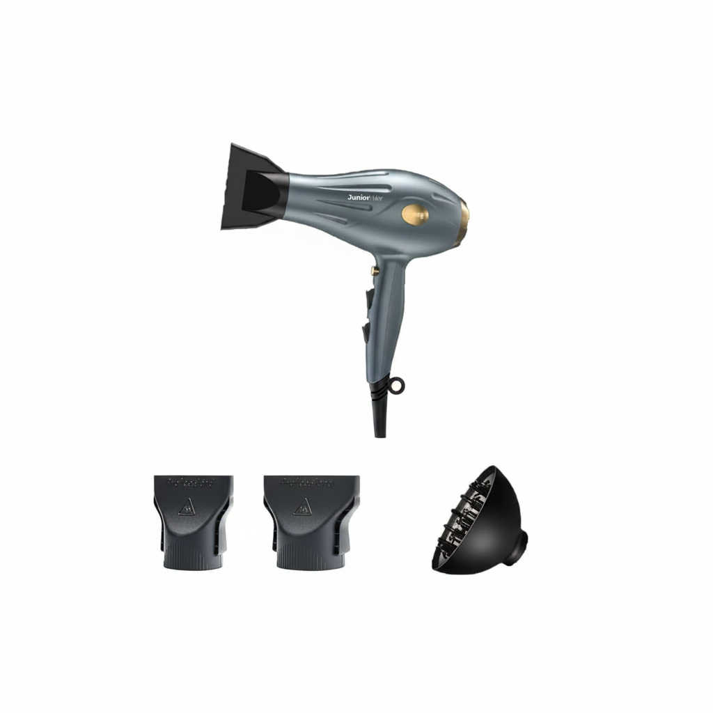 MOVE JUNIORHAIR ASCIUGACAPELLI PROFESSIONALE CON 2 BECCHI + DIFFUSORE 2100W