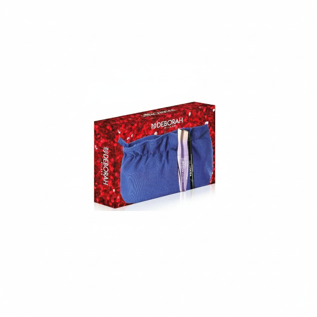 DEBORAH GIFT N.6 SET MASCARA 24 ORE + EYELINER 24 ORE + POCHETTE