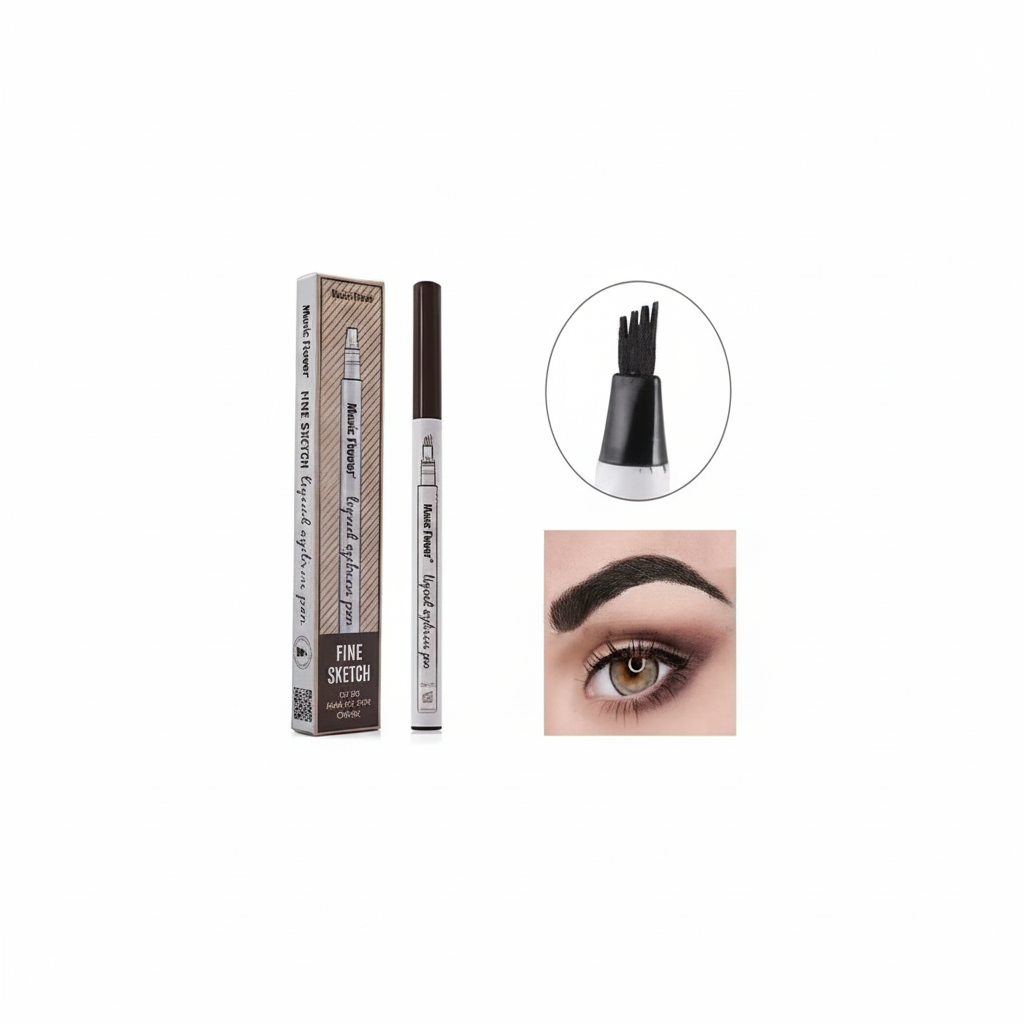 PENNA TATTOO PER SOPRACCIGLIA 04 NERO 1ML