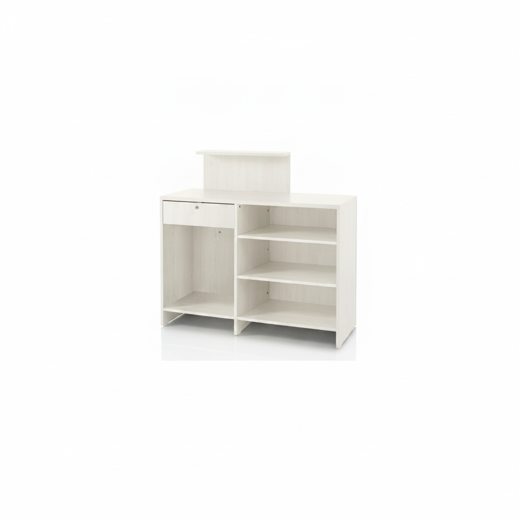 BANCO RECEPTION LARICE BIANCO VISTA CONSOLLE WHITE ART. 375.210