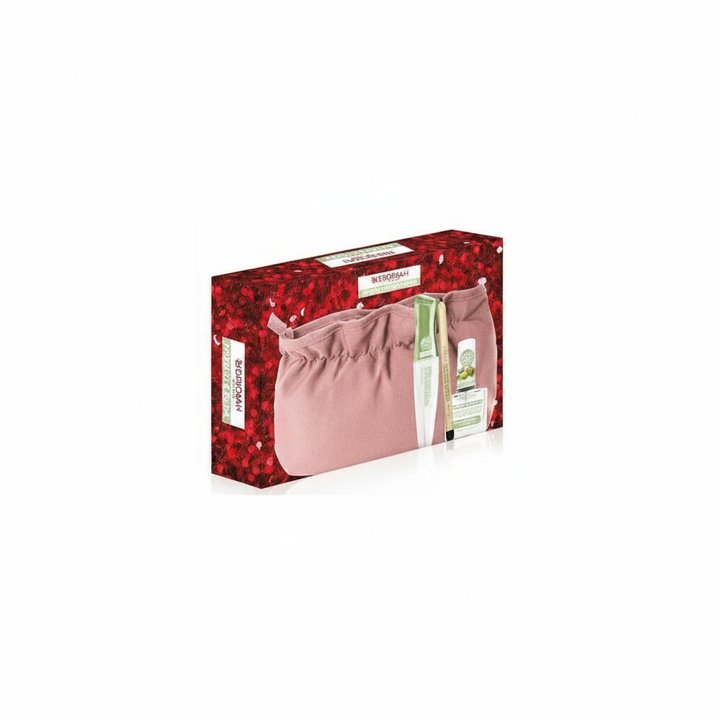 DEBORAH GIFT SET FORMULA PURA MASCARA + MATITA KAJAL + SMALTO RAFFORZATORE + POCHETTE