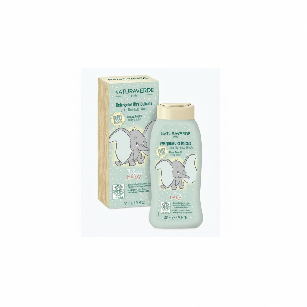 NATURAVERDE BIO DISNEY BABY DETERGENTE CORPO/CAPELLI ULTRA DELICATO 200ML