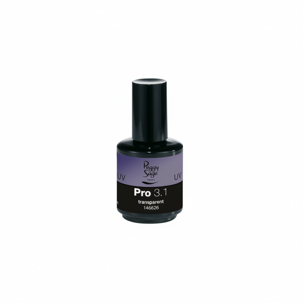 PEGGY SAGE TOP GEL PRO 3.1 TRASPARENTE 15ML