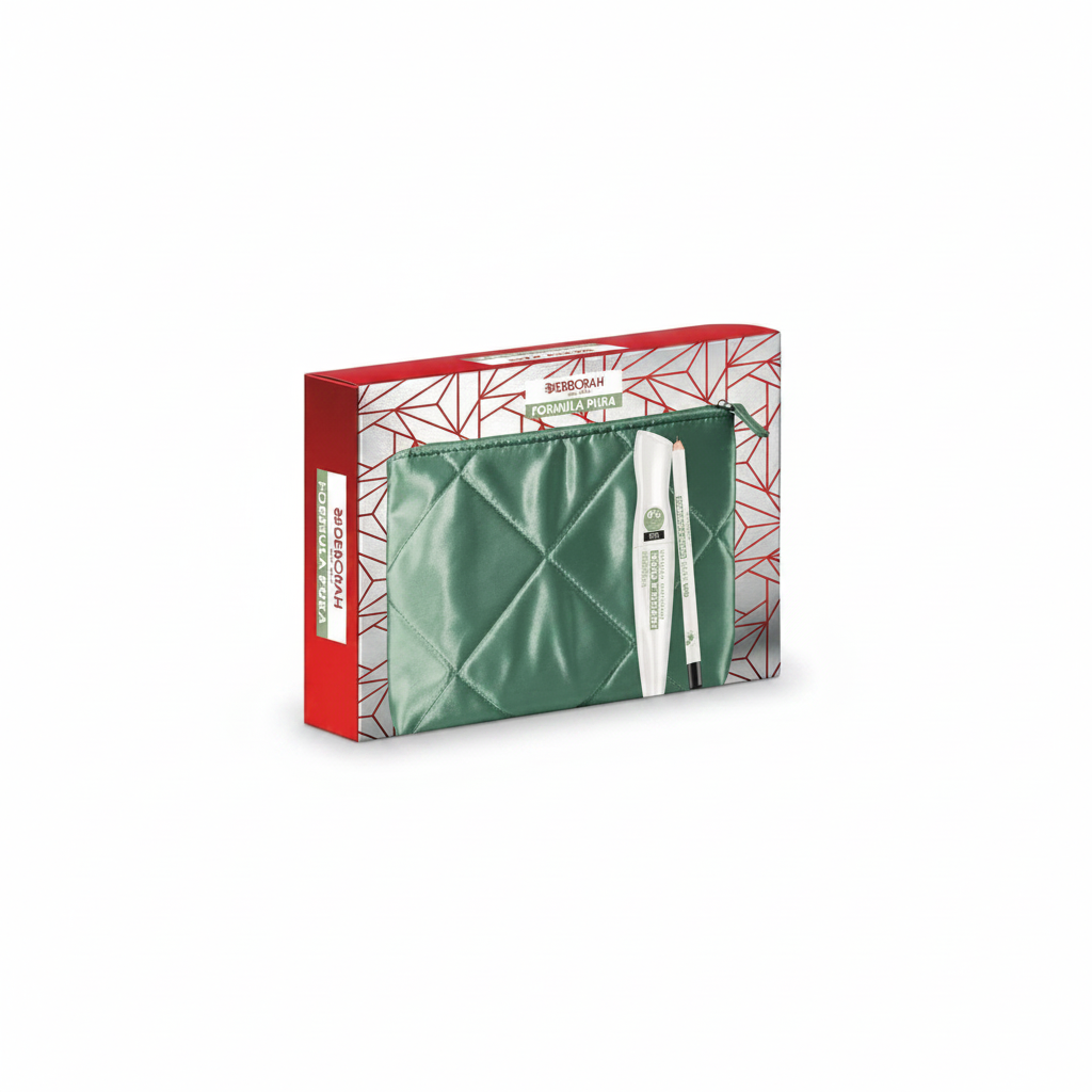 DEBORAH FORMULA PURA POCHETTE + MASCARA + MATITA OCCHI KAJAL NERA