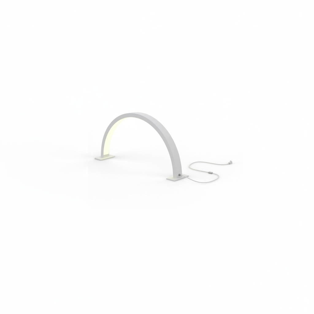 MELCAP LAMPADA LED DA TAVOLO HALF MOON BIANCA