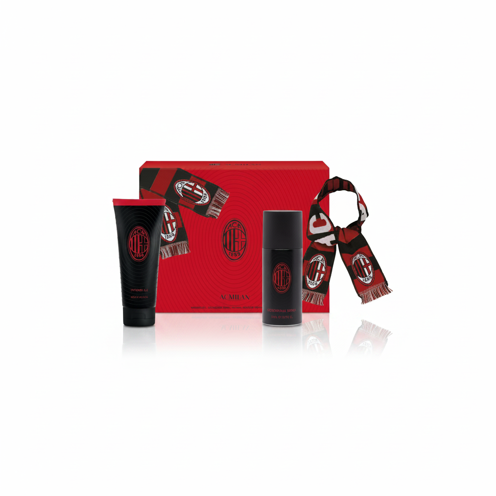 MILAN GIFT SET  DEO 150ML + SHOWER GEL 200ML + SCIARPA