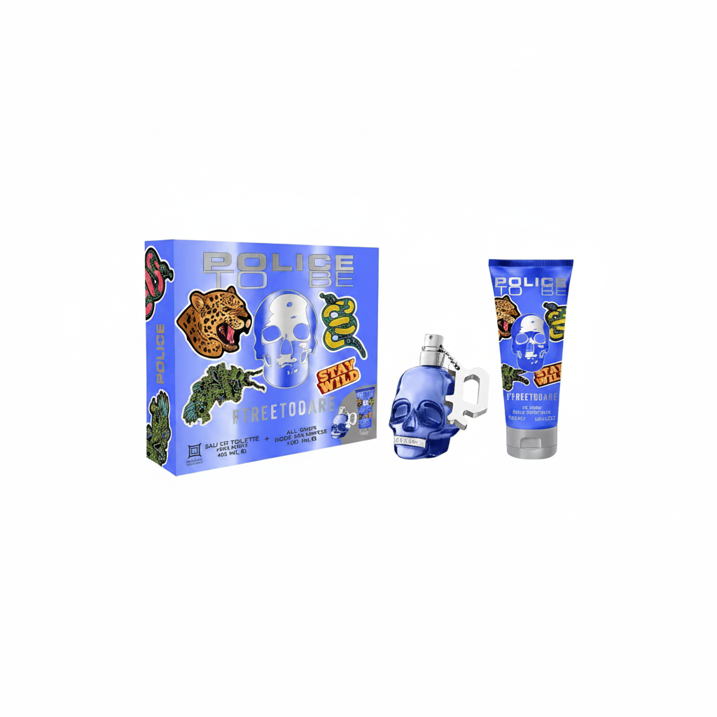 POLICE TO BE FREETODARE FOR MAN EDT 40ML + BODY SHAMPOO 100ML
