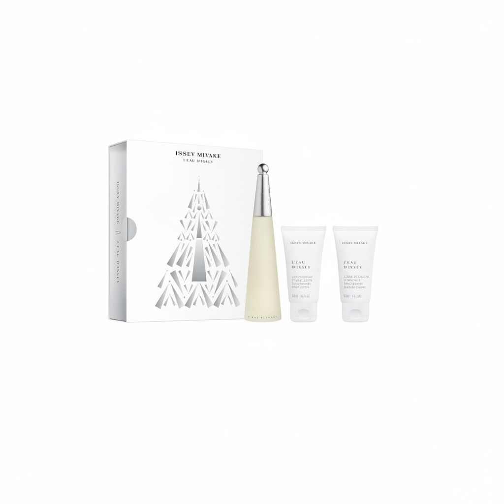 ISSEY MIYAKE L'EAU D'ISSEY CONFEZIONE DONNA EDT 50ML + BODY LOTION 50ML + SHOWER CREAM 50ML