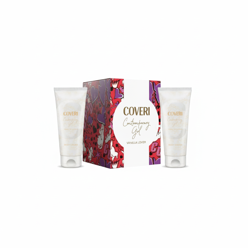 COVERI CONTEMPORARY GIRL VANILLA LOVER GEL DOCCIA 200ML + CREMA CORPO 200ML