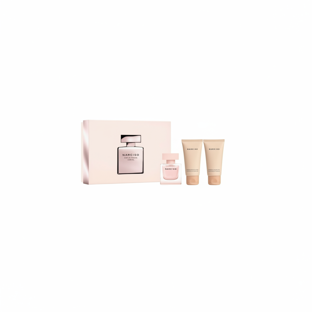 NARCISO CRISTAL EDP50ML + BODY LOTION 50ML + SHOWER GEL 50ML
