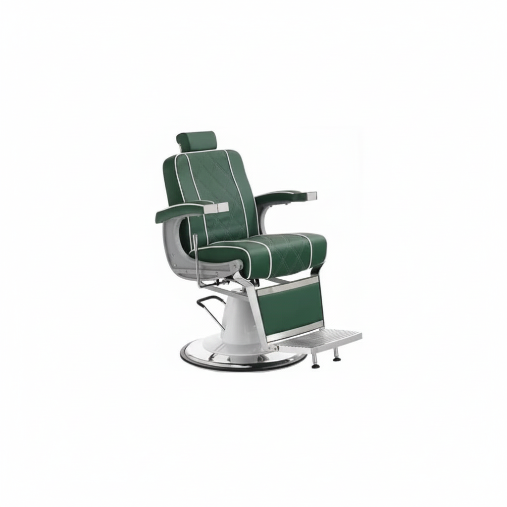 POLTRONA DA BARBIERE HAIR GRANADA VERDE  ART. 370.788