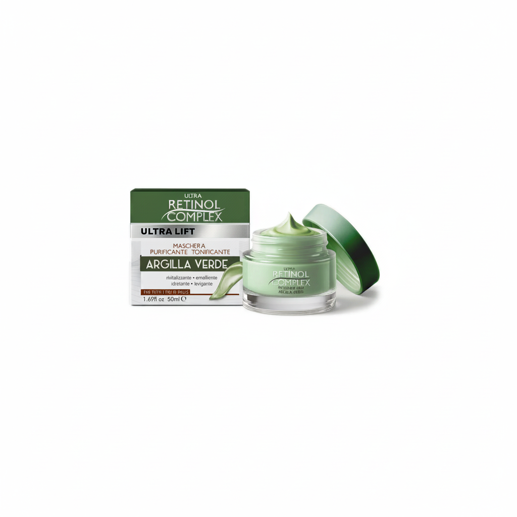 RETINOL COMPLEX MASCHERA PURIFICANTE/TONIFICANTE ARGILLA VERDE 50ML