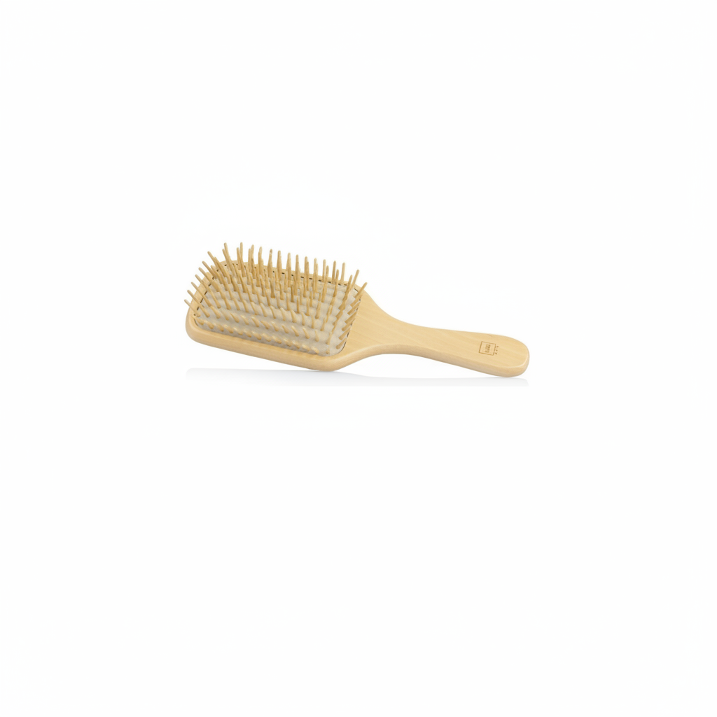 LABOR SPAZZOLA PNEUMATICA PIATTA LEGNO HAIR STYLIST