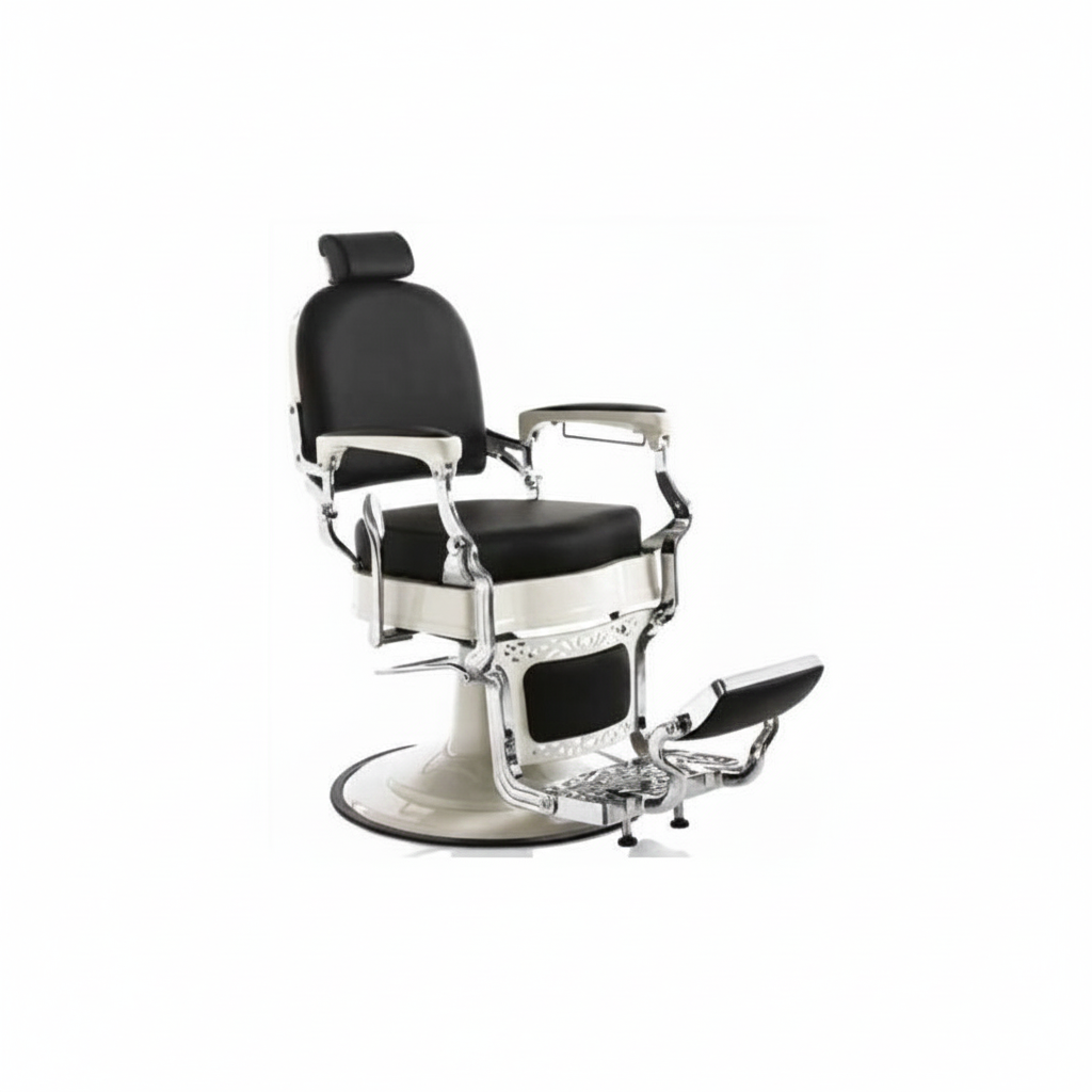 POLTRONA DA BARBIERE HAIR MUSTANG NERO ART. 370.763